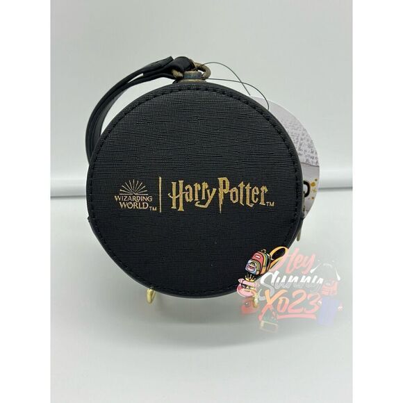 Harry Potter Deathly Hallows Floral Coin Purse - Picture 2 of 4